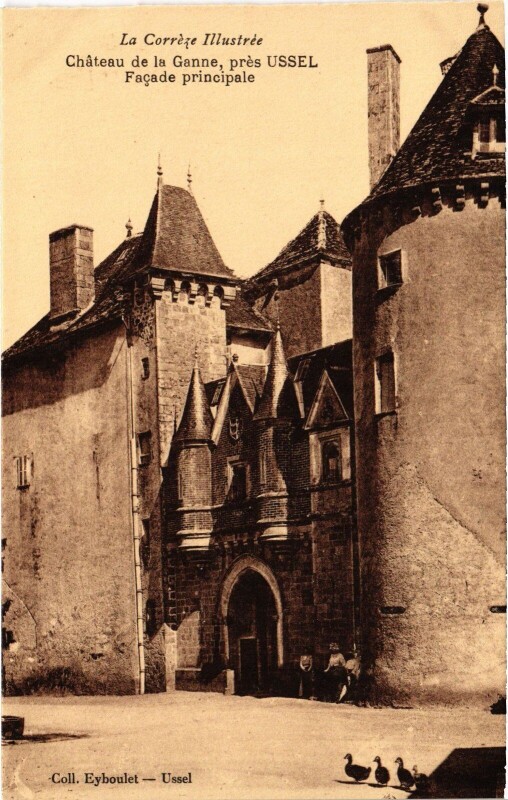 Carte postale ancienne Chateau de La Ganne