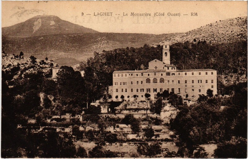 Carte postale ancienne Laghet Le Monastere