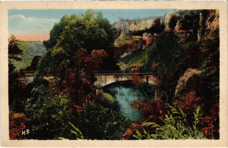 Carte postale ancienne Saint-Moré à Saint-Moré