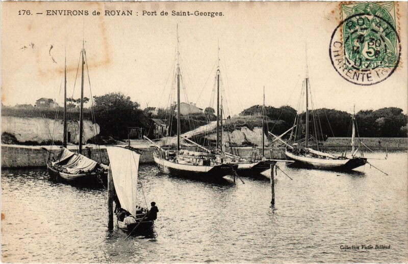Carte postale ancienne Port de Saint-Georges