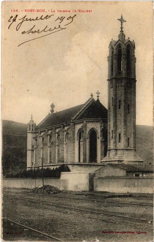 Carte postale ancienne Port-Bou La Iolesia