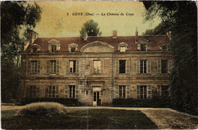 Carte postale ancienne Coye Le Chateau