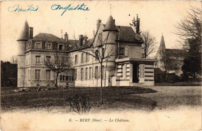 Carte postale ancienne Bury Le Chateau