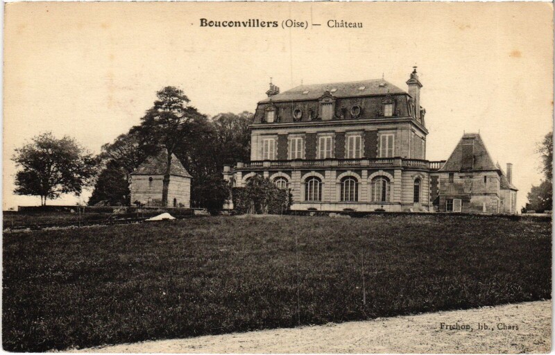 Carte postale ancienne Bouconvilliers Le Chateau