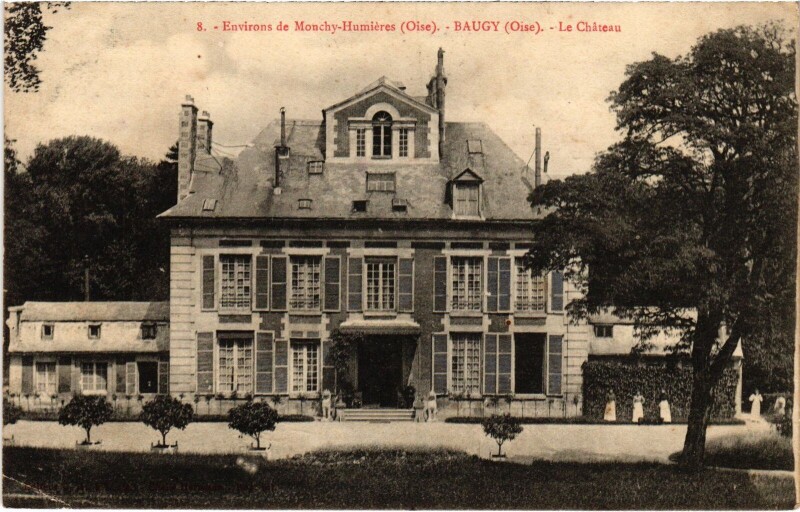 Carte postale ancienne Baugy Le Chateau à Baugy