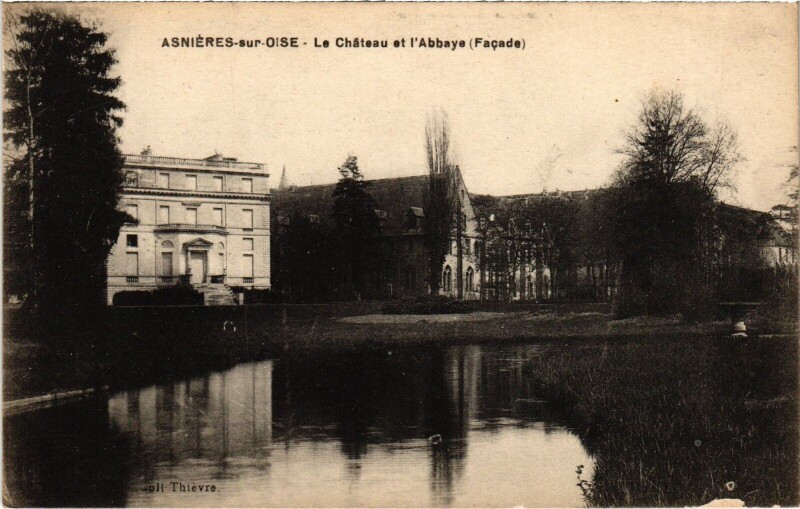 Carte postale ancienne Asnieres-sur-Oise Le Chateau