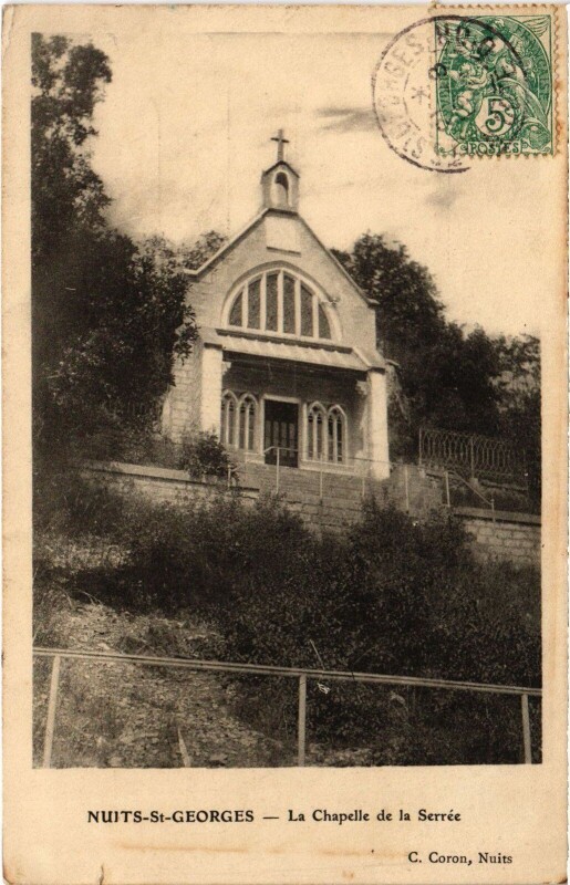 Carte postale ancienne Nuits-Saint-Georges La Chapelle de la Serree France à Nuits-Saint-Georges