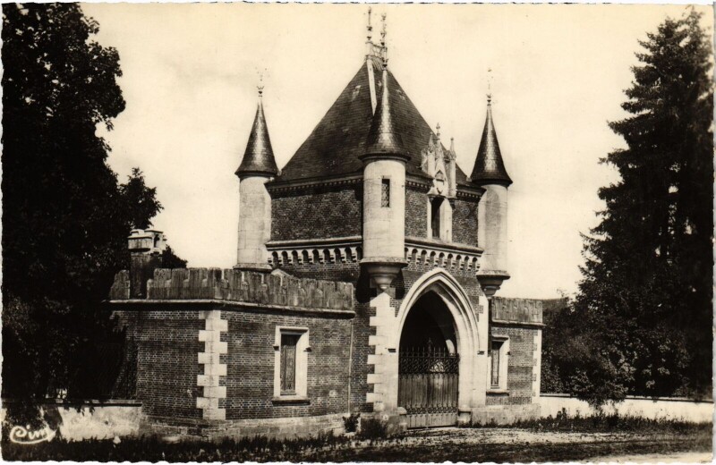 Carte postale ancienne Beire-le-Chatel Pavillon France