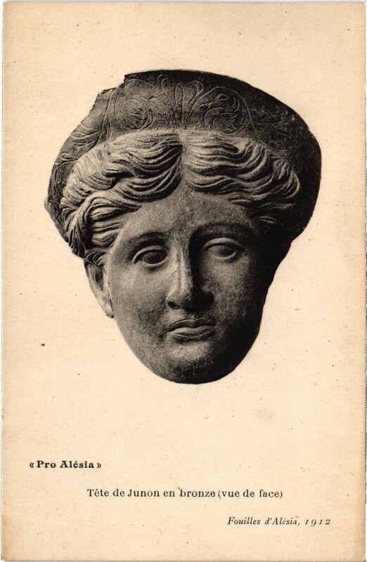 Carte postale ancienne Pro Alesia France