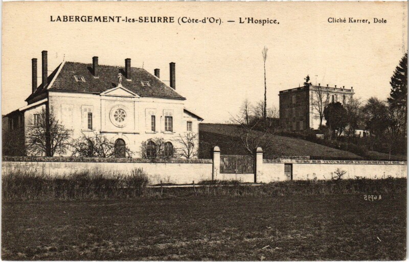 Carte postale ancienne L'Hospice à Labergement-lès-Seurre