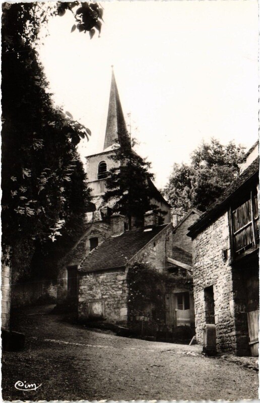 Carte postale ancienne Montbard L'Eglise France à Montbard