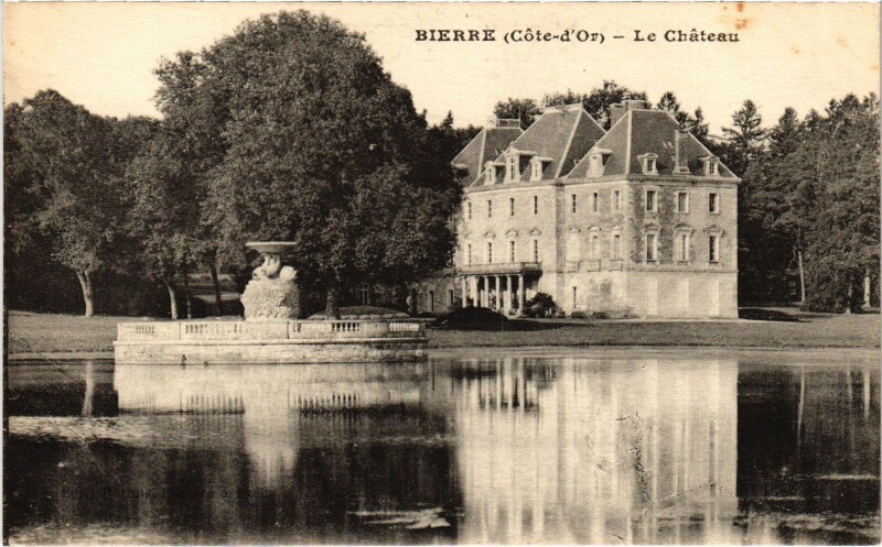 Carte postale ancienne Bierre Le Chateau France