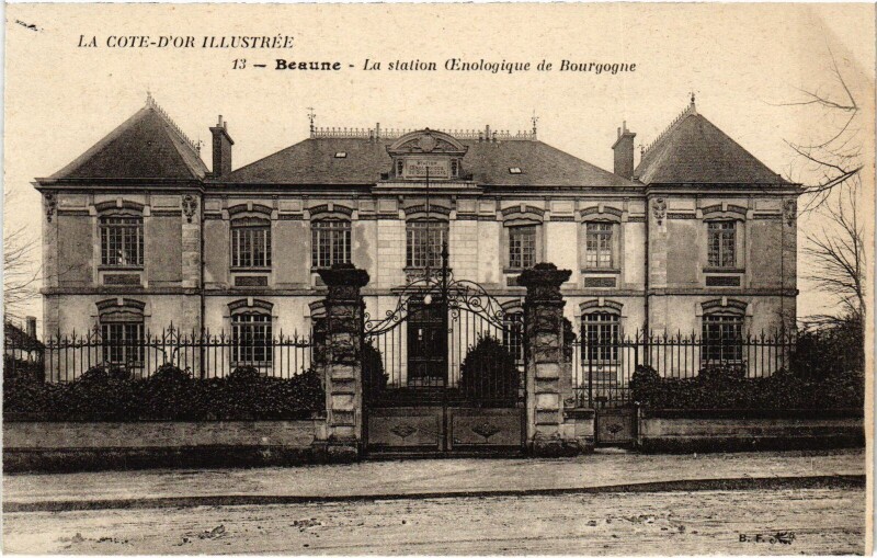 Carte postale ancienne Beaune La station France à Beaune