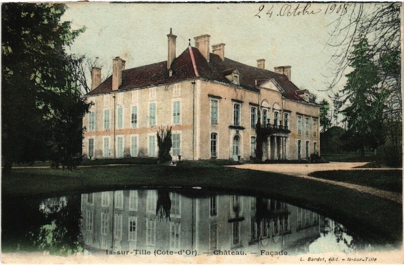 Carte postale ancienne Is-Sur-Tille Chateau-Facade France à Is-sur-Tille