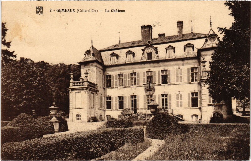 Carte postale ancienne Gemeaux Le Chateau France à Gemeaux