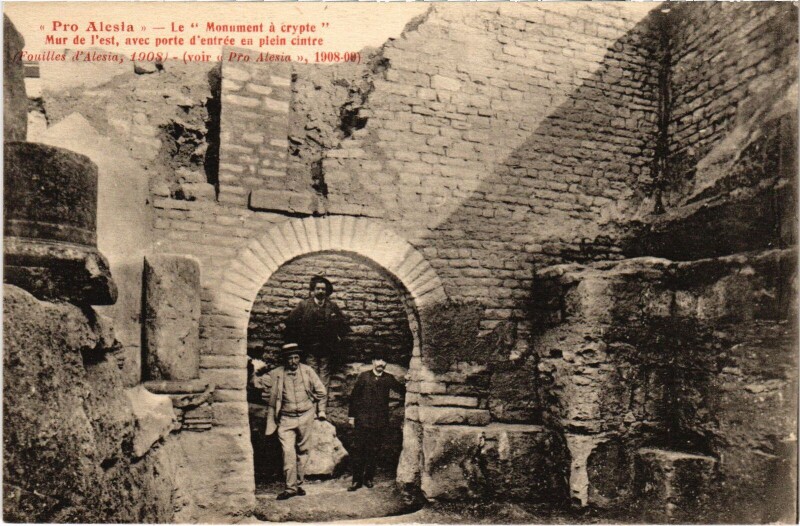 Carte postale ancienne Pro Alesia France