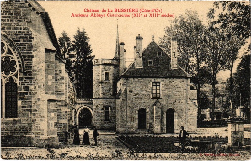 Carte postale ancienne Chateau de La Bussiere France