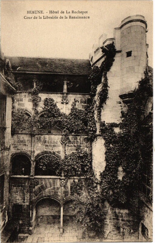 Carte postale ancienne Beaune Hotel de La Rochepot France à Beaune