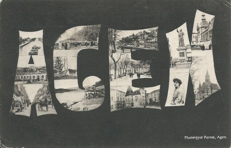 Carte postale ancienne Agen à Agen
