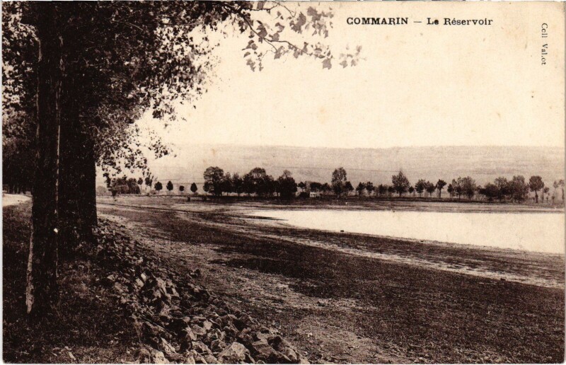 Carte postale ancienne Commarin Le Reservoir France à Commarin