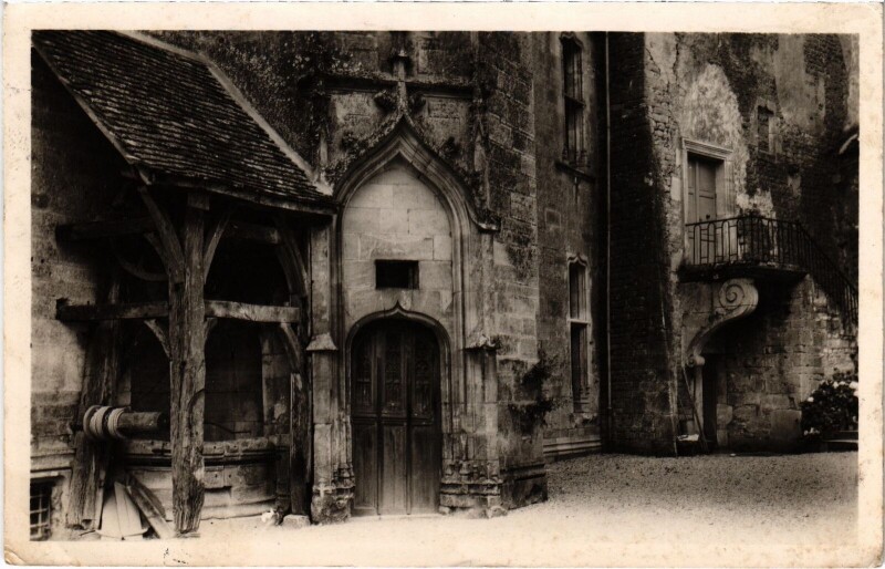 Carte postale ancienne Chateauneuf Le Chateau France