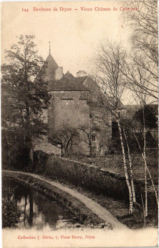 Carte postale ancienne Environs de Dijon Vieux Chateau France à Dijon