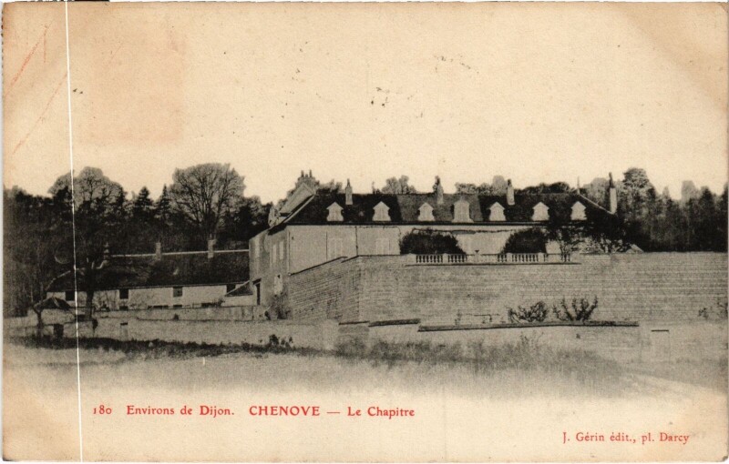 Carte postale ancienne Chenove La Chapitre France