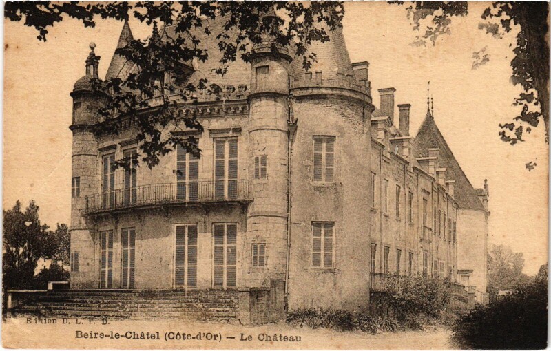 Carte postale ancienne Beire-le-Chatel Le Chateau France