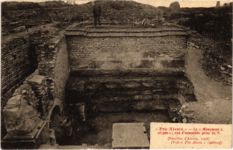 Carte postale ancienne Pro Alesia France