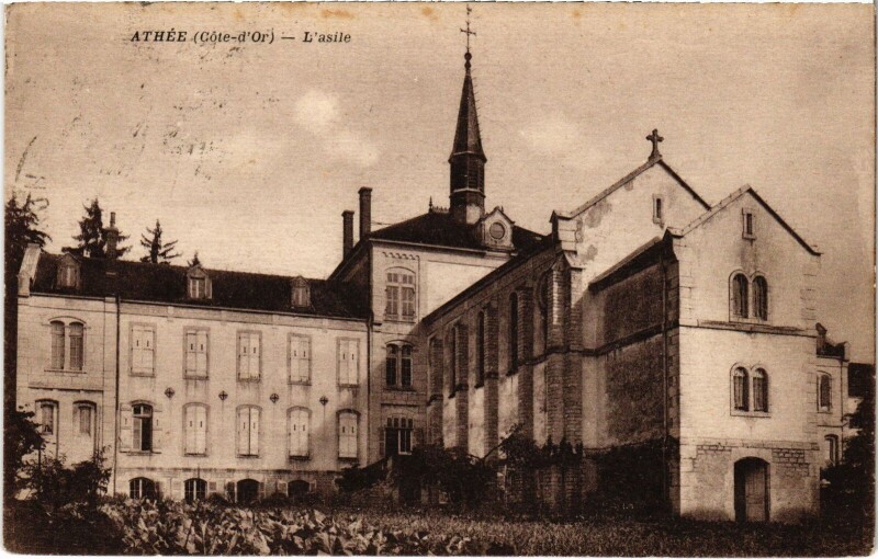 Carte postale ancienne Athee L'Asile France