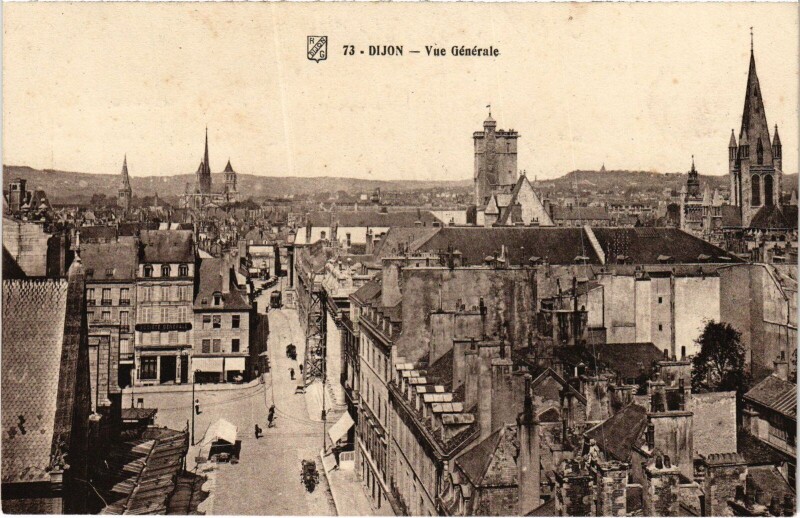 Carte postale ancienne Dijon Vue Generale France à Dijon