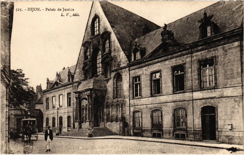 Carte postale ancienne Dijon Palais de Justice France à Dijon