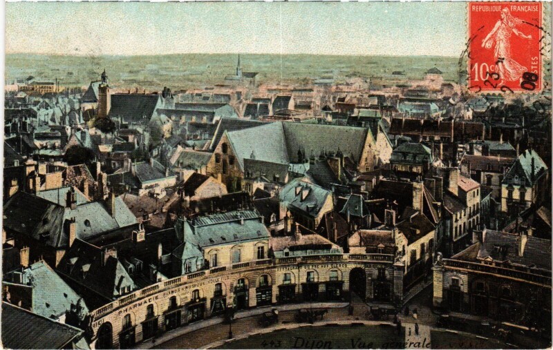 Carte postale ancienne Dijon Vue Generale France à Dijon