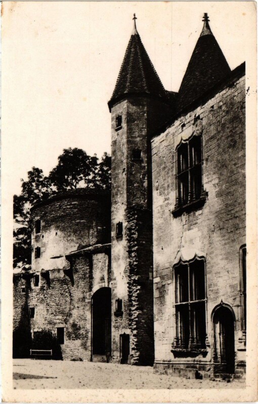Carte postale ancienne Chateauneuf Le Chateau France