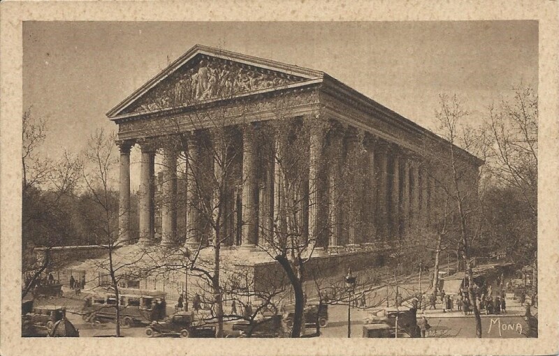 Carte postale ancienne La Madeleine