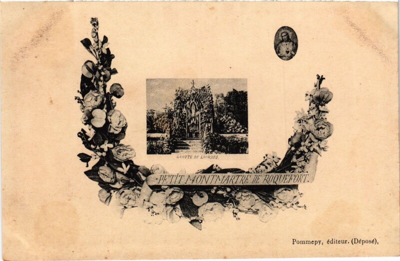 Carte postale ancienne Petit Montratre de Roquefort