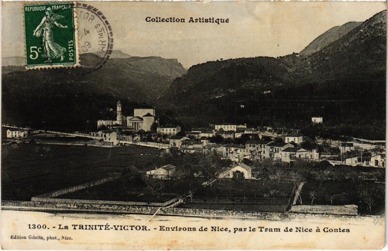 Carte postale ancienne La Trinité-Victor à La Trinité