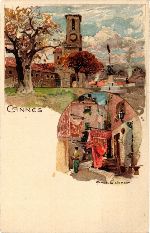 Carte postale ancienne Cannes Litho à Cannes