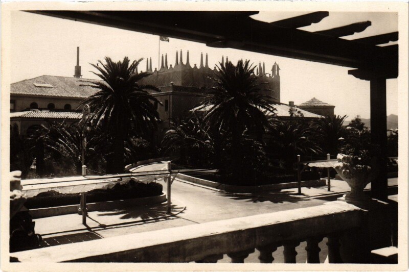 Carte postale ancienne Cannes Le Palm Beach Casino d'Ete carte photo à Cannes