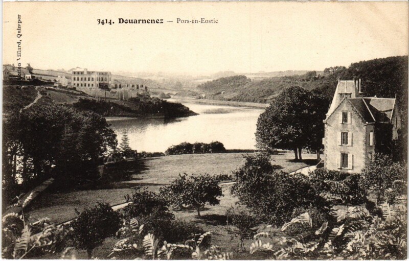 Carte postale ancienne Douarnenez Pors-en-Eostic à Douarnenez