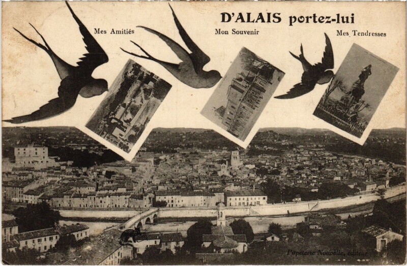 Carte postale ancienne Alais