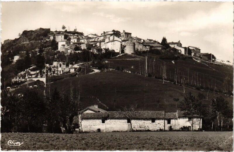 Carte postale ancienne Cervieres vue générale