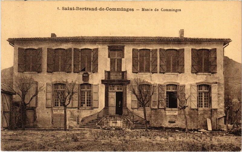 Carte postale ancienne Saint-Bertrand-de-Comminges Musée de Comminges