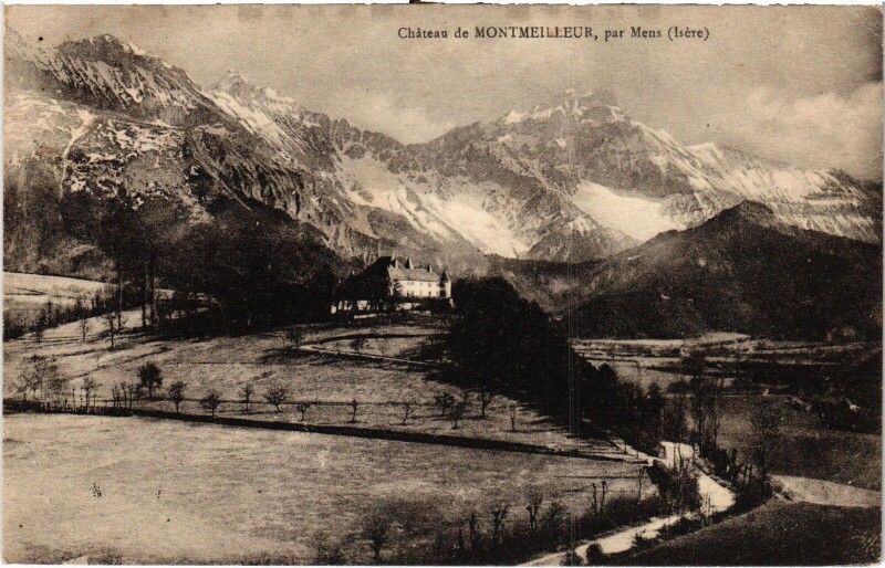 Carte postale ancienne Chateau de Montmeilleur