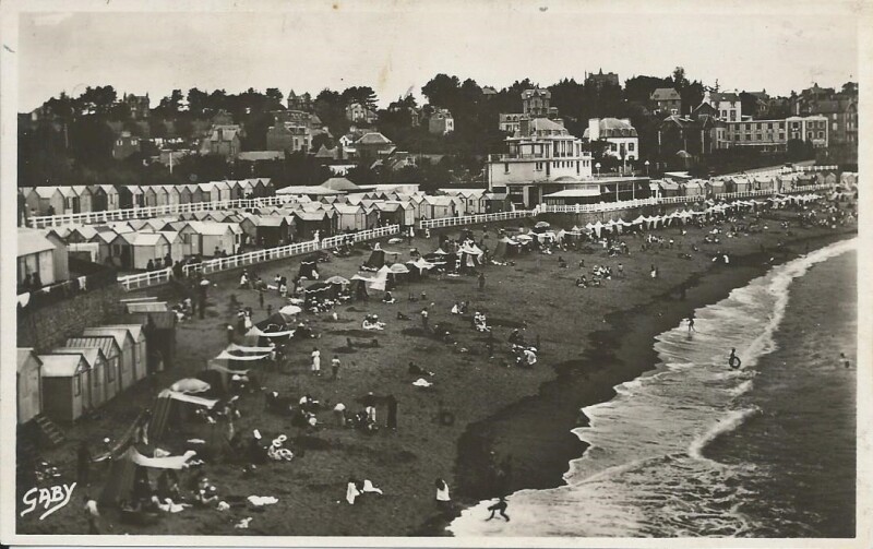 Carte postale ancienne La Plage à Saint-Quay-Portrieux