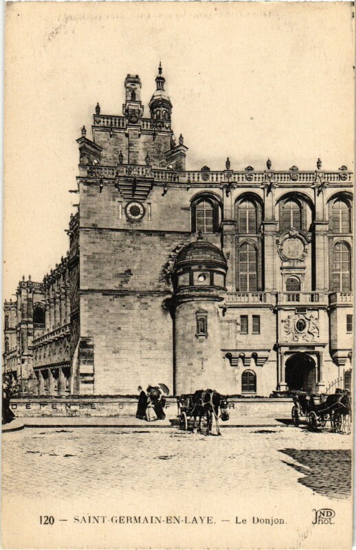 Carte postale ancienne Saint-Germain-en-Laye Le Donjon à Saint-Germain-en-Laye