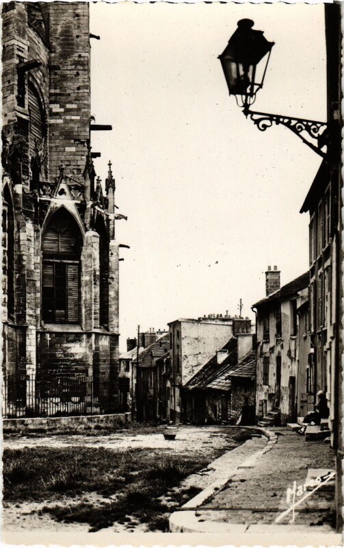 Carte postale ancienne Mantes-la-Jolie Gassicourt - Coin Pittoresque à Mantes-la-Jolie