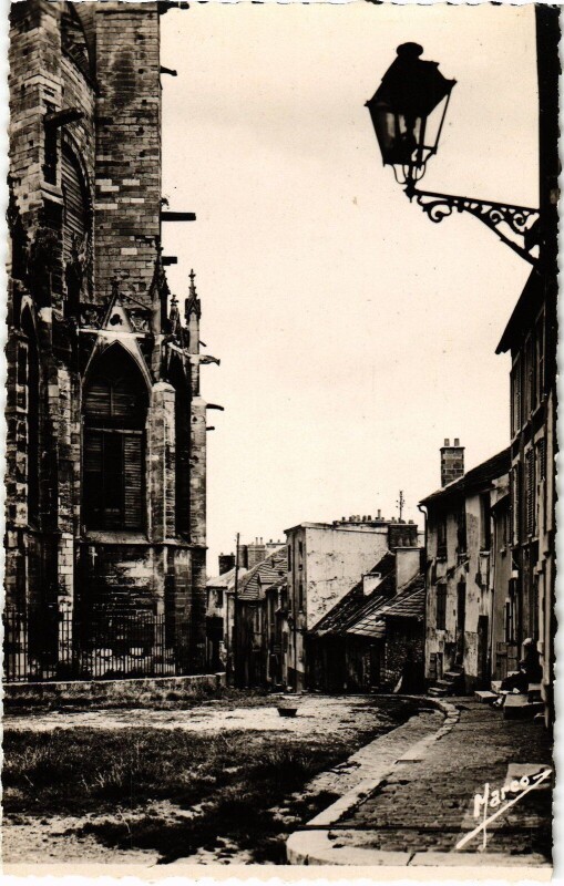 Carte postale ancienne Mantes-la-Jolie Gassicourt - Coin Pittoresque à Mantes-la-Jolie