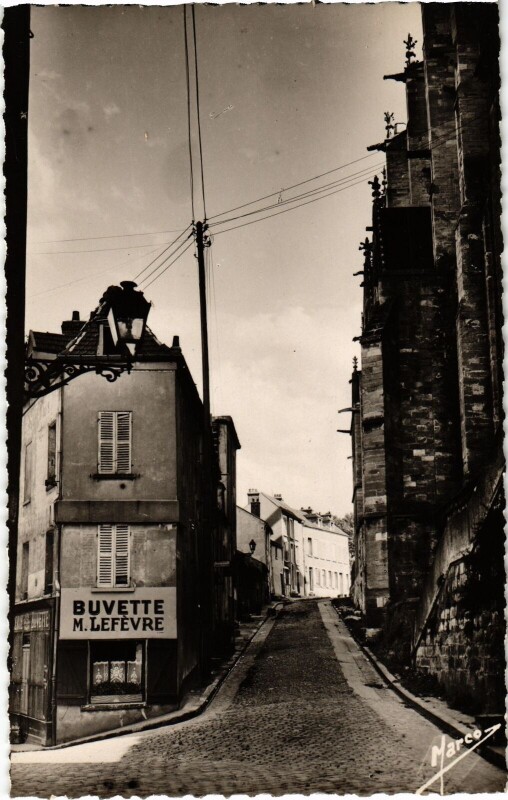Carte postale ancienne Mantes-la-Jolie Gassicourt - Coin Pittoresque à Mantes-la-Jolie