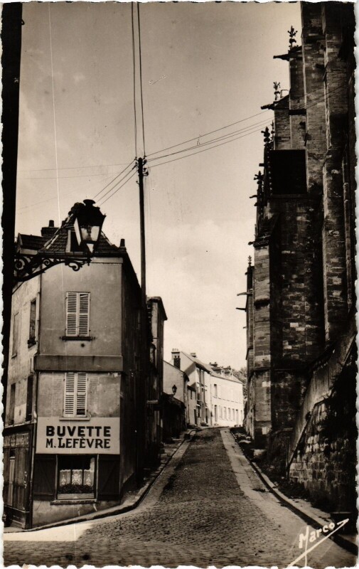 Carte postale ancienne Mantes-la-Jolie Gassicourt - Coin Pittoresque à Mantes-la-Jolie